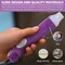 Purple Bubble Removing Heat Gun for Epoxy Resin & Acrylic Art – Specially Designed for DIY Glitter Tumblers, Travel Mugs & Crafts – Compact Tool to Remove Air Bubbles (8.8" x 1.8")